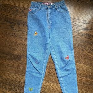 Vintage womens No Excuses pencil jeans